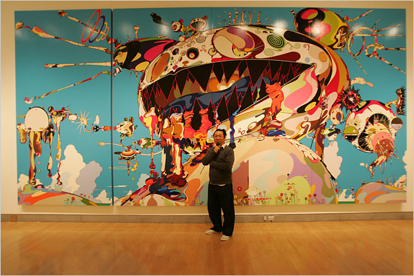 Installation by Takashi Murakami